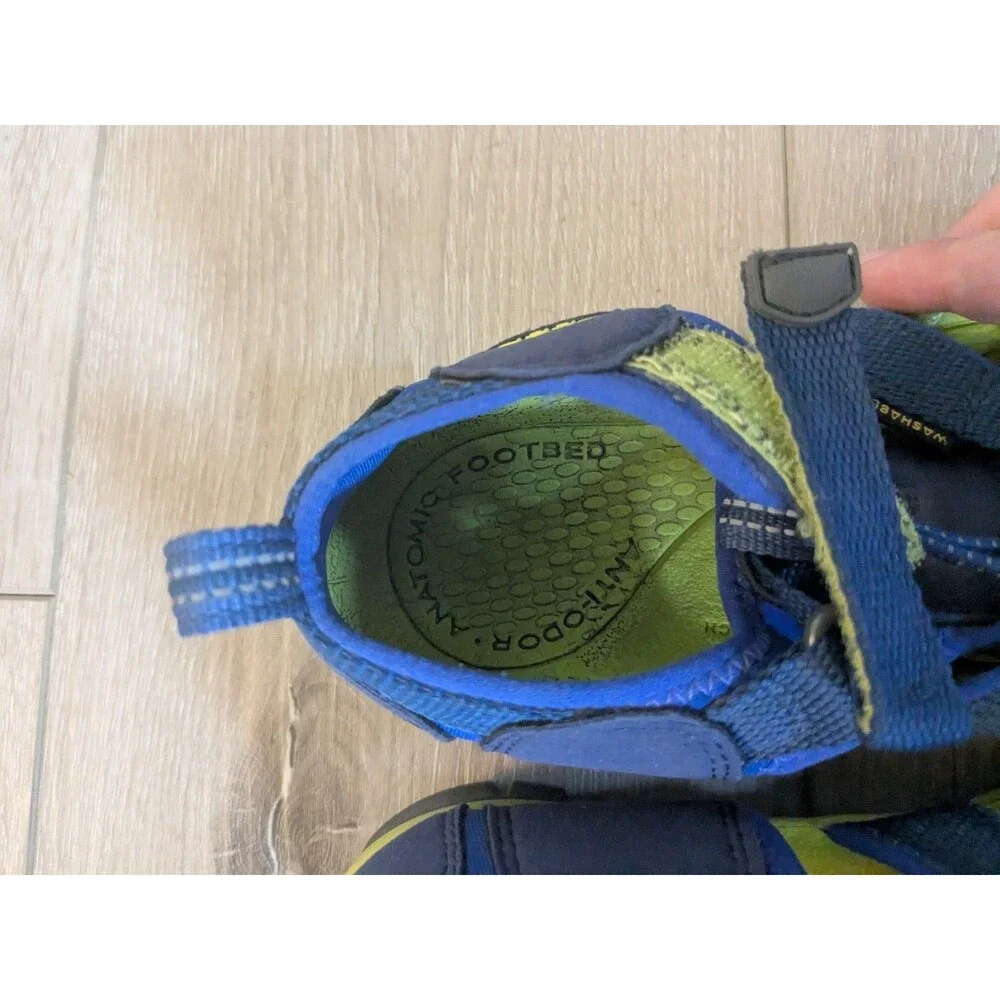 Keen Newport H2 Waterproof Hiking‎ Sandals Water Shoes Blue Kids Boys Size 3